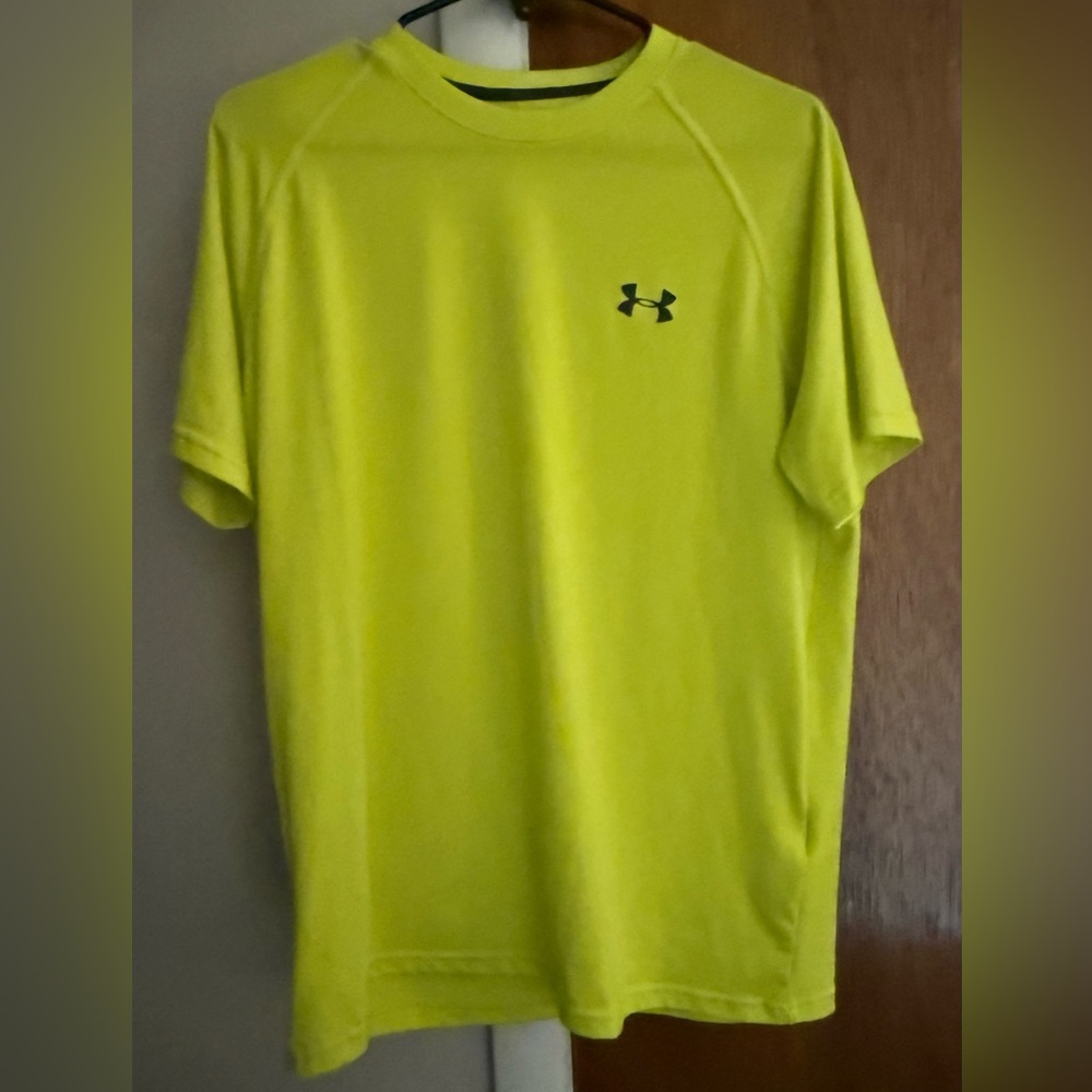 Under Armour Neon Yellow Crewneck Top